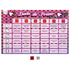 Jogo Duelo Do Prazer Picante Diversão Ao Cubo