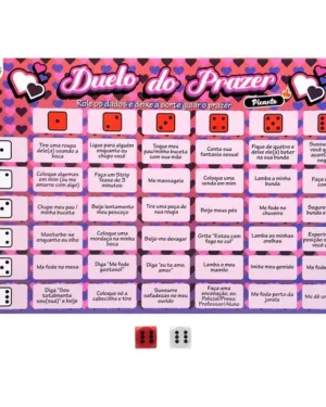 Jogo Duelo Do Prazer Picante Diversão Ao Cubo