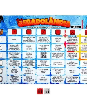 Jogo Bebadolândia Tabuleiro Pocket Diversão Ao Cubo