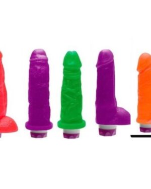 Pênis Vibrador Multivelocidade Tamanhos e Cores Variadas