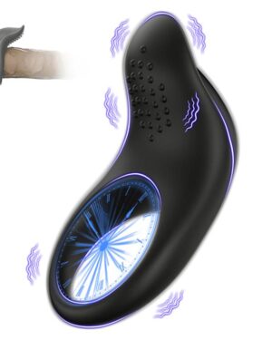 Anel Peniano Com Estimulador - Vibração - Controle via APP - Recarregável USB YSAL14009