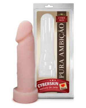 Prótese Em Cyberskin Com Vértebra 16 X 4Cm Linha Pura Ambição Sexy Fantasy 403