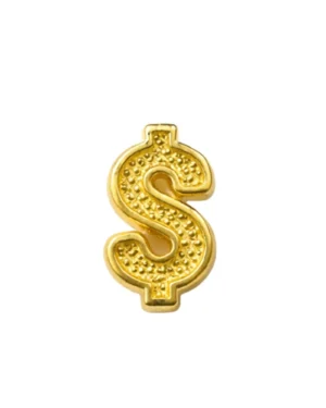 Emoji Em Metal Para Personalizada Formato De Cifrão Tallyta T.99