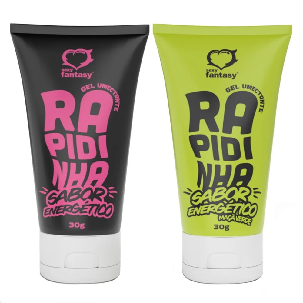 Rapidinha Gel Lubrificante Sabor Energético 30g Sexy Fantasy 4034