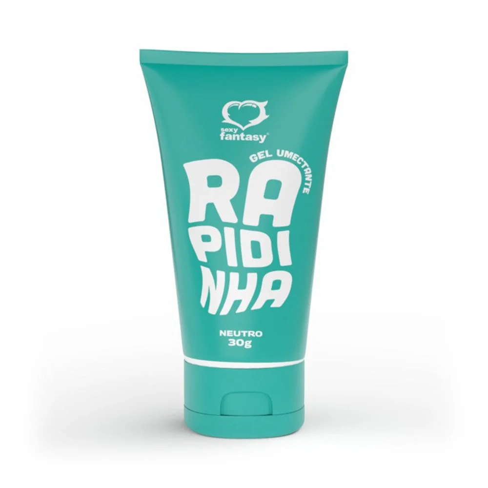 Rapidinha Gel Lubrificante Umectante Neutro 30g Sexy Fantasy 4032