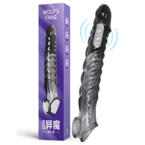 Capa Peniana com Cerdas Massageadoras K Import
