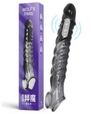 Capa Peniana com Cerdas Massageadoras K Import