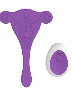 Vibrador de calcinha Recarregável com Controle - Green Baby 7628