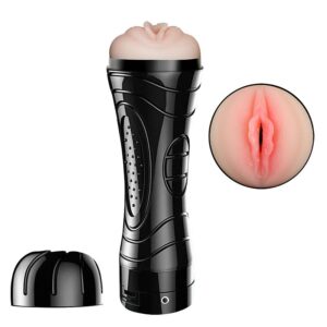 Masturbador Lanterna Recarregável - Formato de Vagina com Uma vibração - SI 8278