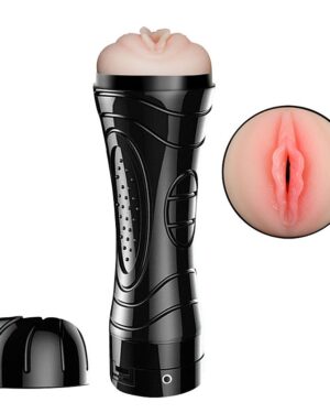 Masturbador Lanterna Recarregável - Formato de Vagina com Uma vibração - SI 8278