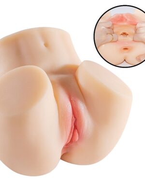 Masturbador Bunda Super Realística 10 - Vagina e Ânus - SI 8859
