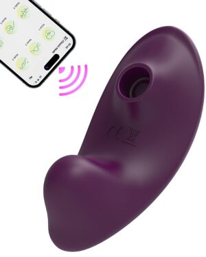 Vibrador de Calcinha com Pulsação - À Longa Distância - APP - Suction Vib - SI 8372