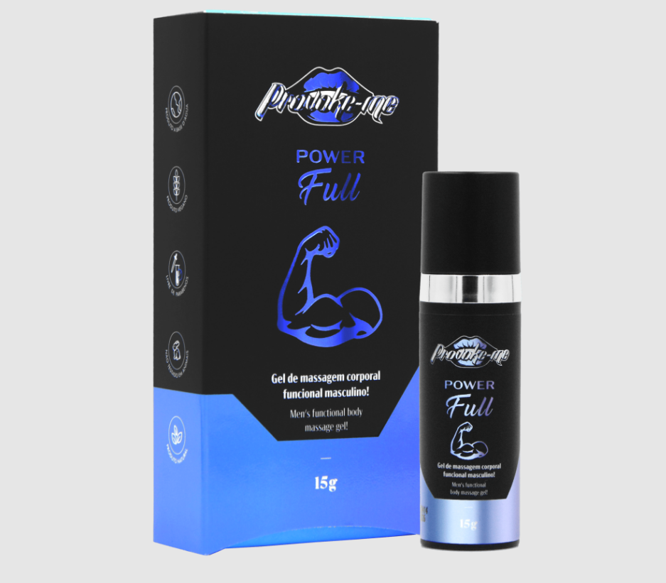 Power Full Gel Funcional Masculino 15g – Provoke-Me