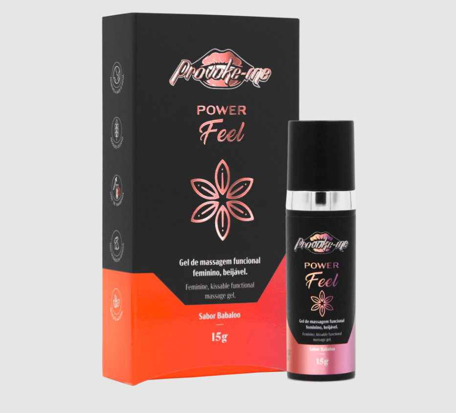 Power Feel Gel Adstringente Beijável 15g – Provoke-Me