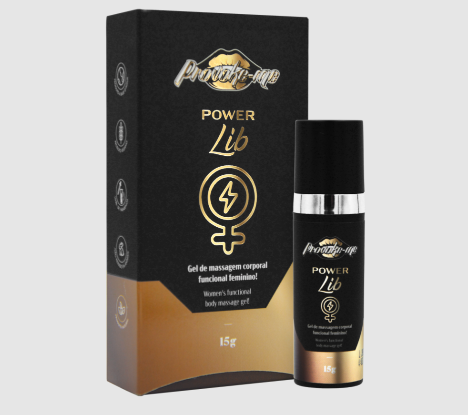 Power Lib Excitante Multifuncional Feminino 15g – Provoke-Me