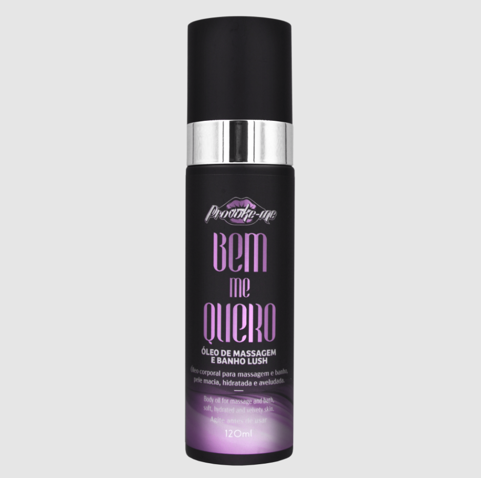 Bem Me Quero Óleo de Massagem e Banho Lush 120ml Provoke-Me