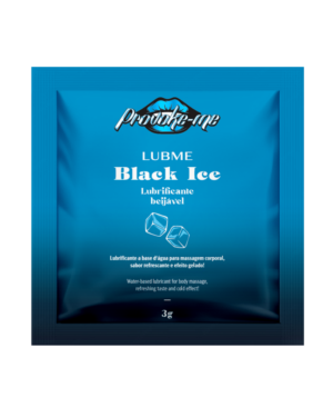 Sachê Lubme Black Ice Cold Beijável 3g Provoke-Me
