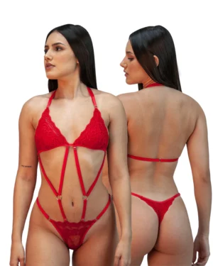 Body Gladiadora de Renda K Import